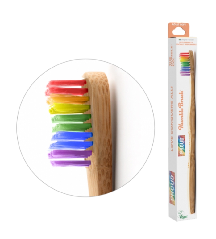 Humble | Tandenborstel Volwassene Zacht Rainbow
