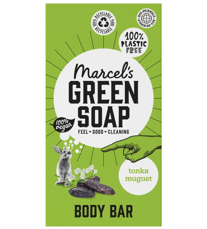 Marcels Green Soap | Shower Douchezeep Blok Tonka&Muguet