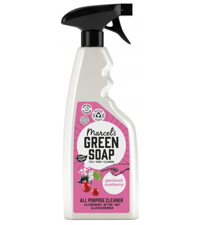 Marcels Green Soap | Allesreiniger Spray Patchouli & Cranberry