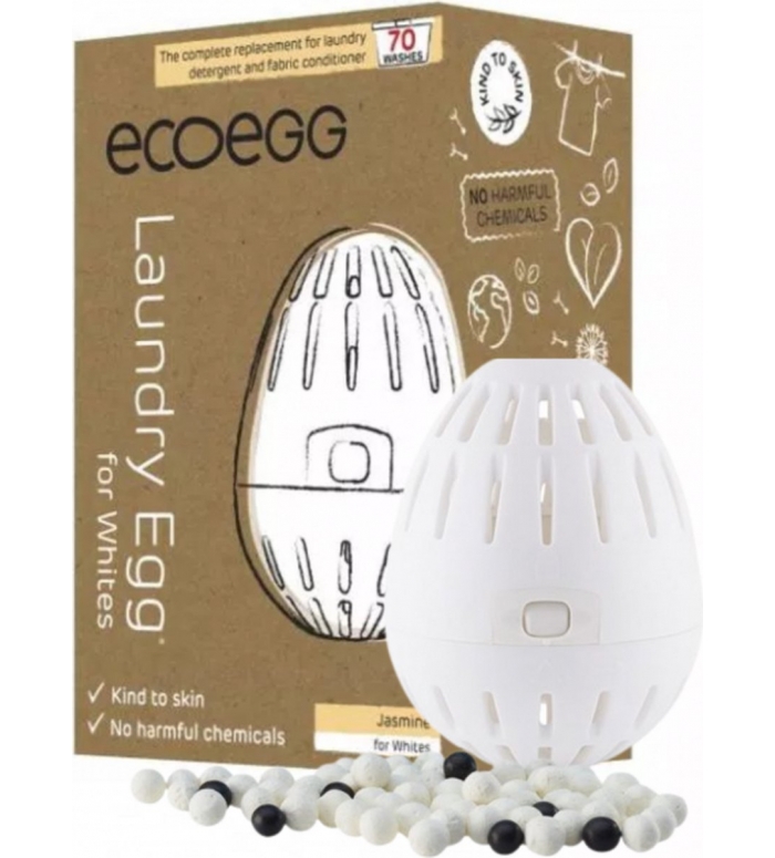 ECOEGG | Laundry Egg Wasbal Witte Was Jasmijn